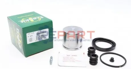 Ремкомплект супорта (переднього) Renault Laguna/Scenic 93-03 (d=60mm) (+поршень) (Lucas) FRENKIT 260902 Купити в Україні
