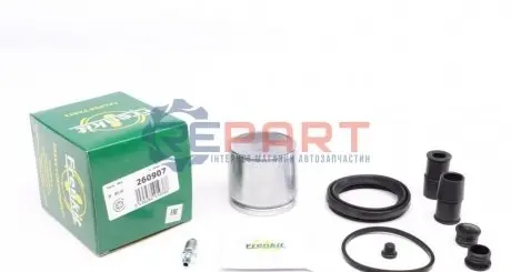 Фото Ремкомплект супорта (переднього) MB Sprinter/Vito (W638)/VW T4/LT 90- (d=60mm) (Ate)(+поршень) FRENKIT (260907) зображення 1