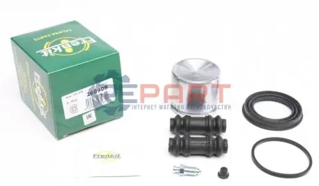 Ремкомплект супорта (переднього) Chrysler Voyager -00 (d=60mm) (+поршень) (Kelsey-Hayes) FRENKIT 260908 Купити в Україні