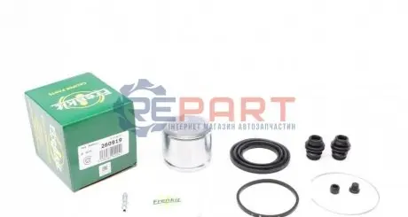Ремкомплект супорта (переднього) Mitsubishi Galant VI 96-04 (d=60mm)(Akeb)(+поршенек) FRENKIT 260919 Купити в Україні