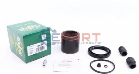 Фото Ремкомплект супорта (переднього) MB E-class (W211/S211) 02-09 (d=60mm) (+поршень) (Bosch) FRENKIT (260947) зображення 1