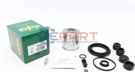 Ремкомплект супорта (заднього) Iveco Daily 06-14 (d=60mm) (+поршень) (Brembo) FRENKIT 260949 Купити в Україні