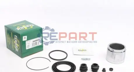 Фото 1 — Ремкомплект супорта (переднього) Subaru Trezia/Toyota Auris 07- (d=60mm) (+поршень) (Advi) FRENKIT (260956) Фото Ремкомплект супорта (переднього) Subaru Trezia/Toyota Auris 07- (d=60mm) (+поршень) (Advi) FRENKIT (260956) зображення 1