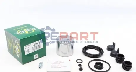 Фото Ремкомплект супорта (заднього) Renault Master/Opel Movano 10- (d=60mm) (+поршень) (Brembo) FRENKIT (260975) зображення 1