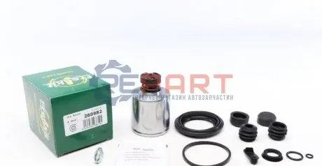 Ремкомплект супорта (заднього) (L) Iveco Daily 06-14 (d=60mm) (+поршень з механізмом) (Brembo) FRENKIT 260982 Купити в Україні