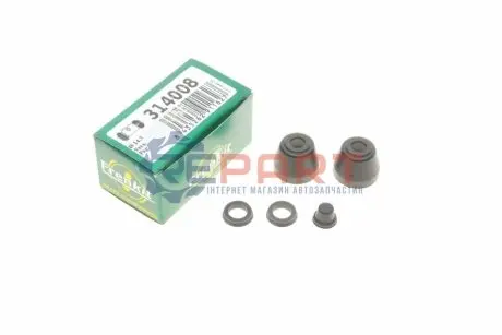 Фото 1 — Ремкомплект циліндра гальмівного (заднього) Audi 50 -78 (d=14.3mm) (Fag) FRENKIT (314008) Фото Ремкомплект циліндра гальмівного (заднього) Audi 50 -78 (d=14.3mm) (Fag) FRENKIT (314008) зображення 1