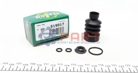 Ремкомплект циліндра зчеплення (робочого) VW T4 90-03 (d=19mm) (Fag) FRENKIT 519017 Купити в Україні