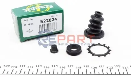Ремкомплект циліндра зчеплення (робочого) VW Golf II/III/T4 -98 (d=22,2mm) (Fag) FRENKIT 522024 Купити в Україні