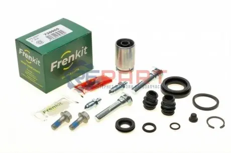 Фото Ремкомплект супорта (заднього) Nissan Micra 92-03 (d=30mm) (+поршень/направляюча) (Girling) FRENKIT (730005) зображення 1