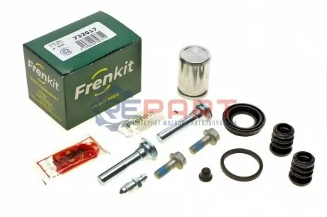 Ремкомплект супорта (заднього) Daewoo Lacetti 03- (d=32mm)(+ поршень/направляюча) (Dac) FRENKIT 732017 Купити в Україні