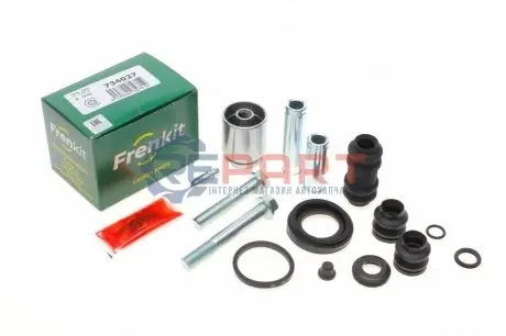 Фото Ремкомплект супорта (заднього) Kia Carens 96-02 (d=34mm) (Kpw) (+поршень/направляюча) FRENKIT (734027) зображення 1