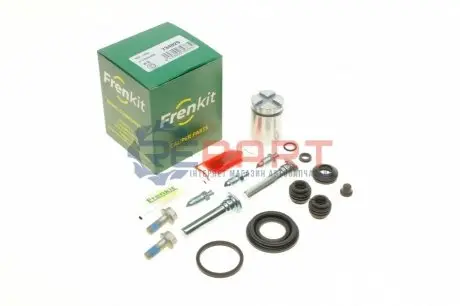 Фото Ремкомплект супорта (заднього) Honda Accord/Civic 90- (d=34mm) (+поршень/направляюча) (Lucas/Nih) FRENKIT (734029) зображення 1