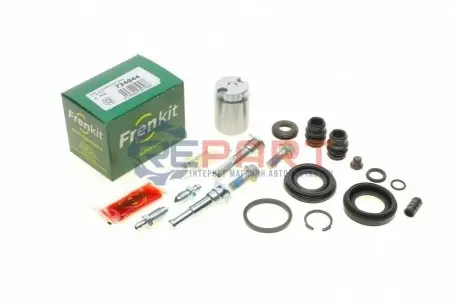 Фото Ремкомплект супорта (заднього) Mazda 6 02-08 (d=34mm) (+поршень/направляюча) (Mando) FRENKIT (734044) зображення 1