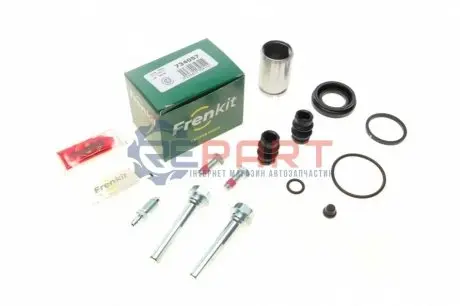 Фото Ремкомплект супорта (заднього) Renault Megane/Scenic 08- (d=34mm) (TRW) (+поршень/направляюча) FRENKIT (734057) зображення 1