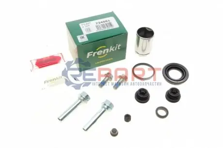 Фото Ремкомплект супорта (заднього) Hyundai i30/KIA Cee'd 07- (d=34mm) (+поршень/направляюча) (Mobis) FRENKIT (734061) зображення 1