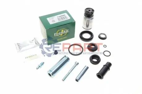 Фото Ремкомплект супорта (заднього) (L) Renault Laguna 01- (d=36mm) (+поршень/направляюча) (Brembo) FRENKIT (736080) зображення 1