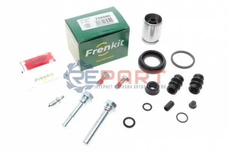 Фото Ремкомплект супорта (заднього) Opel Astra G/H//Zafira 98-10 (d=36mm) (Lucas) (+поршень/направляюча) FRENKIT (736086) зображення 1