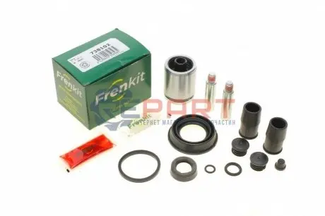 Ремкомплект супорта (заднього) Peugeot 308/508 12- (d=38mm) (Ate) (+поршень.направляюча) FRENKIT 738102 Купити в Україні