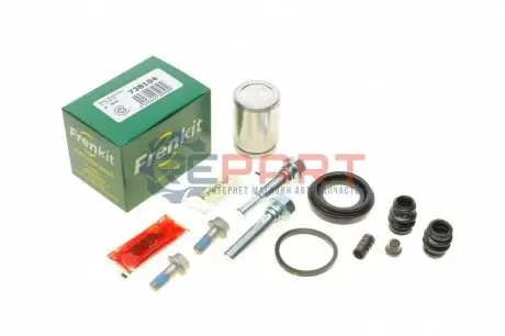 Фото Ремкомплект супорта (заднього) Subaru (All) 07- (d=38mm) (Tokic)(+поршень.направляюча) FRENKIT (738104) зображення 1