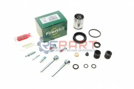 Ремкомплект супорта (заднього) VW Caddy III (d=38mm) Lucas (+поршень/направляюча) FRENKIT 738111 Купити в Україні