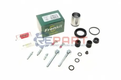 Фото Ремкомплект супорта (заднього) VW Golf/Passat 91-99 (d=38mm) (Lucas) (+поршень/направляюча) FRENKIT (738112) зображення 1