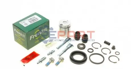 Фото Ремкомплект супорта (заднього) Nissan Maxima 99-03 (d=38mm) (+ поршень/направляюча) (Lucas) FRENKIT (738113) зображення 1