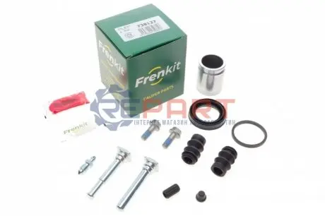 Фото Ремкомплект супорта (заднього) Honda CR-V III/IV 06- (d=38mm) (+поршень/направляюча) (Bosch) FRENKIT (738127) зображення 1