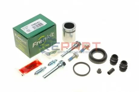 Фото Ремкомплект супорта (заднього) Subaru Legacy/Forester 03- (d=38mm) (+поршень/направляюча) (Tokic) FRENKIT (738151) зображення 1