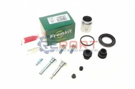 Фото Ремкомплект супорта (заднього) Kia Carens III 05- (d=38mm) (Kasko) (+поршень/направляюча) SuperKit FRENKIT (738155) зображення 1