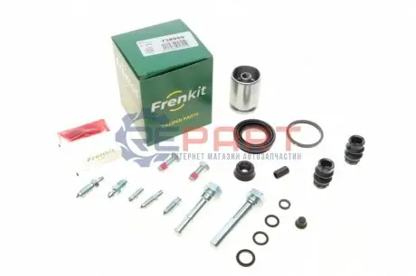 Фото Ремкомплект супорта (заднього) VW Caddy 03- (d=38mm) (+поршень/направляюча) (Lucas) FRENKIT (738909) зображення 1