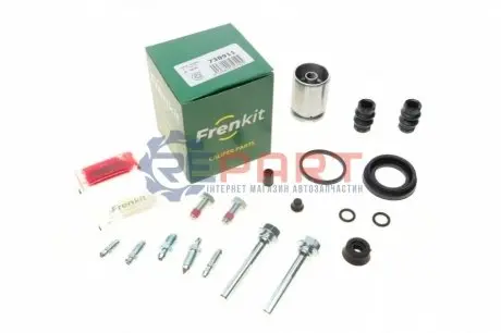 Ремкомплект супорта (заднього) VW Caddy 03- (d=38mm) (+поршень/направляюча) (Lucas) FRENKIT 738911 Купити в Україні