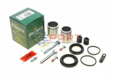 Фото Ремкомплект супорта (переднього) Audi 80/100 -99 (d=40mm) (+2 поршня/направляюча) (Trw) FRENKIT (740165) зображення 1