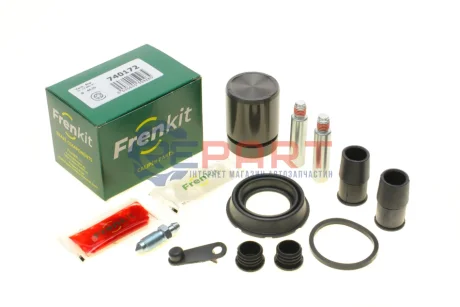 Фото Ремкомплект супорта (заднього) BMW 5 (E39) 96-03 (d=40mm) (+поршень/направляюча) (Ate) FRENKIT (740172) зображення 1