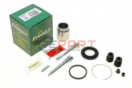 Фото Ремкомплект супорта (заднього) Mazda 626/Opel Frontera 92- (d=42mm)(+поршень/направляюча) (Akebono) FRENKIT (742191) зображення 1