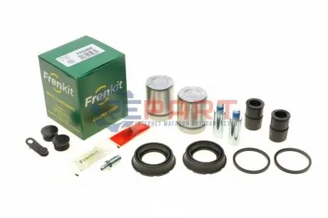 Фото Ремкомплект супорта (переднього) BMW X6 (E71/E72) 08- (d=42mm) (+2 поршня/направляюча) (Ate) FRENKIT (742209) зображення 1