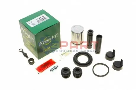 Фото Ремкомплект супорта (заднього) MB Vito (W447) 14- (d=42) (+поршень/направляюча) (Brembo) FRENKIT (742215) зображення 1