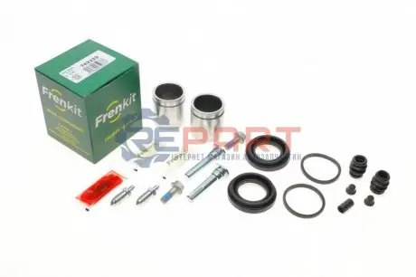 Фото Ремкомплект супорта (переднього) Mitsubishi L200 01-05 (d=43mm) (+2 поршня/направляюча) (Tokico) FRENKIT (743223) зображення 1