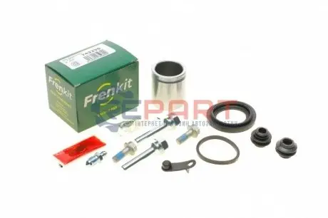 Ремкомплект супорта (заднього) Hyundai Santa Fe 09- (d=43mm) (+ поршень/направляюча) (Mando) FRENKIT 743235 Купити в Україні