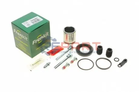 Фото Ремкомплект супорта (заднього) BMW 5 (F10/F11)/6 (F12/F13) 10- (d=44mm) (+поршень/направляюча)(TRW) FRENKIT (744257) зображення 1