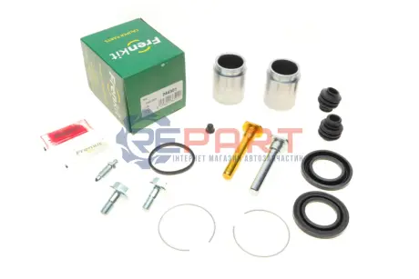 Фото Ремкомплект супорта (переднього) Infiniti QX56 05-14 (d=44mm) (+2поршні/направляюча) (Akebono) FRENKIT (744301) зображення 1