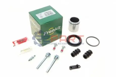 Ремкомплект супорта (заднього) Land Rover Discovery 02-12 (d=45mm) (+поршень/направляюча) (Lucas) FRENKIT 745272 Купити в Україні