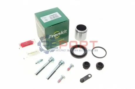 Ремкомплект супорта (заднього) LandRover Sport 05- (d=46mm)(Brembo/+1 поршень/направляюча) FRENKIT 745814 Купити в Україні