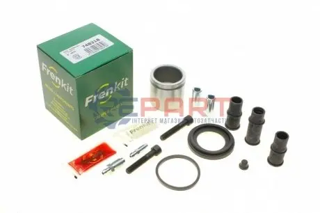 Фото 1 — Ремкомплект супорта (переднього) VW Golf II 93- (d=48mm)(Ate)(+1 поршень/направляюча) SuperKit FRENKIT (748318) Фото Ремкомплект супорта (переднього) VW Golf II 93- (d=48mm)(Ate)(+1 поршень/направляюча) SuperKit FRENKIT (748318) зображення 1