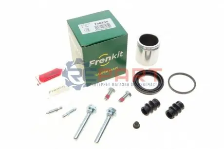 Фото Ремкомплект супорта (переднього) Citroen C2/C3 02- (d=48mm)(TRW)(+1 поршень/направляюча) SuperKit FRENKIT (748330) зображення 1