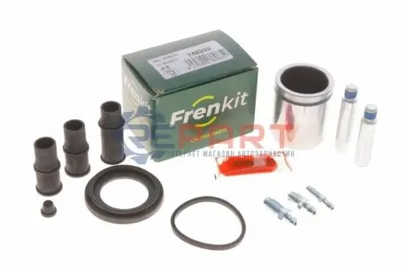 Ремкомплект супорта (переднього) VW Golf III (d=48mm) (Ate) (+поршень/направляюча) SuperKit FRENKIT 748333 Купити в Україні