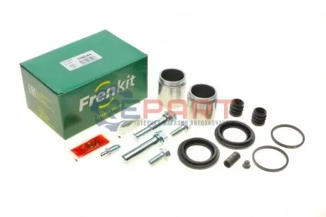 Фото 1 — Ремкомплект супорта (переднього) Nissan Patrol 97- (d=48mm)(Niss)(+2 поршня/направляю) FRENKIT (748344) Фото Ремкомплект супорта (переднього) Nissan Patrol 97- (d=48mm)(Niss)(+2 поршня/направляю) FRENKIT (748344) зображення 1