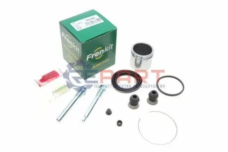 Ремкомплект супорта (переднього) Mitsubishi Colt 04-12 (d=52mm) (+поршень/направляюча) SuperKit FRENKIT 751760 Купити в Україні