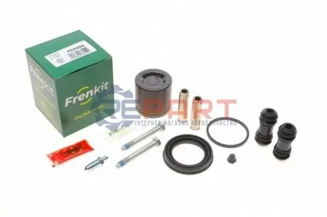 Фото Ремкомплект супорта (переднього) Kia Sportage 94-03 (d=54mm)(Kelsey-Hayes)(+1 поршень/направляюча) FRENKIT (754400) зображення 1