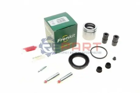 Ремкомплект супорта (переднього) Renault Scenic III 09- (d=54mm)(Ate)(+1 поршен/направляюча) SuperK FRENKIT 754404 Купити в Україні