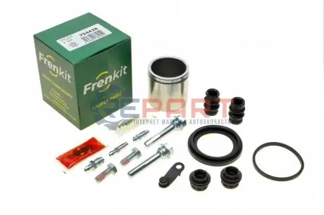 Ремкомплект супорта (переднього) Citroen Berlingo 00- (d=54mm)(TRW)(+1 поршен/направляюча) SuperKit FRENKIT 754426 Купити в Україні